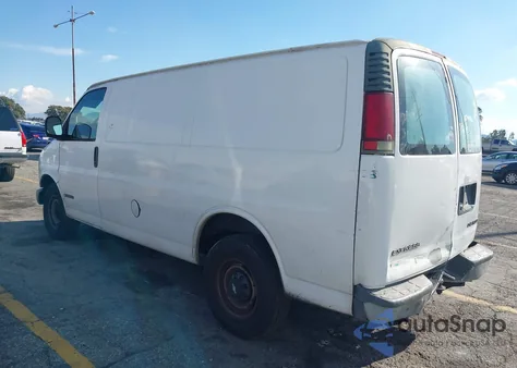 2002 Chevrolet Express from USA, damaged, VIN 1GCGG25R821178801